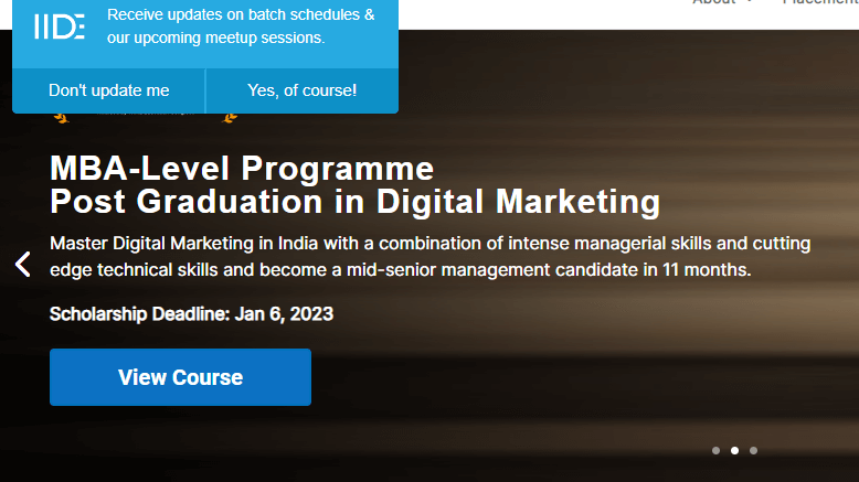 digital marketing institutes in India